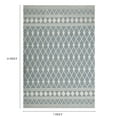 thumbnail image 5 of (2 pack) Mainstays Traditional Blue Diamond High-Low Pile Indoor Area Rug, 7'x10', 5 of 9