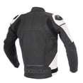 thumbnail image 2 of Alpinestars Core Airflow Leather Men's Street Motorcycle Jacket - Black/White / 46 36, 2 of 2