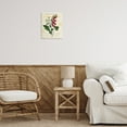 thumbnail image 2 of Stupell Industries Flower over Aged French Page Floral Painting Unframed Art Print Wall Art, 11 x 14, 2 of 7
