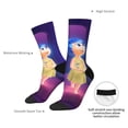 thumbnail image 5 of Lsque inside out 2 Printed Men's Crew Socks, Soft Durable Breathable Moisture-Wicking with Odor Control Cotton socks, 5 of 7