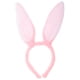 thumbnail image 5 of EeaseMX Diademas con orejas de conejo de peluche (rosa y blanco), 5 of 7