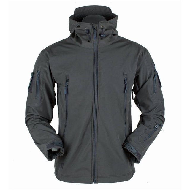 Chaqueta táctica impermeable de caparazón blando para hombre, cortavientos militar para exteriores y senderismo.