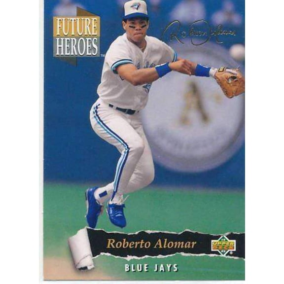 Roberto Alomar 1993 Upper Deck Future Heroes insert card