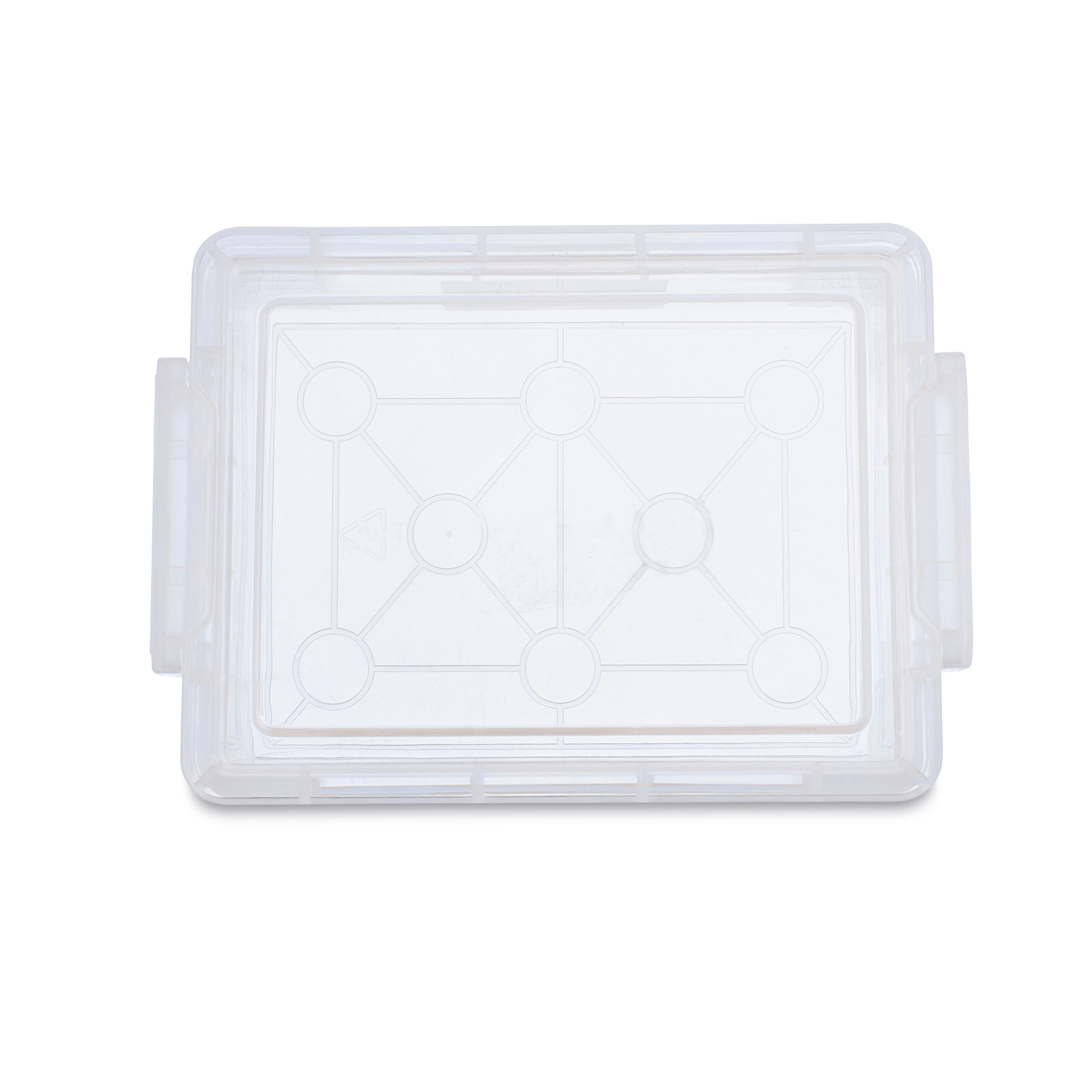 Pen+Gear Clear Plastic Storage Box Desktop Organizer, 1 Count