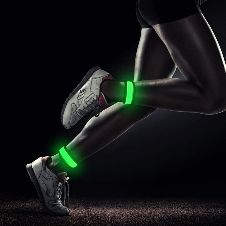 Rechargeable LED Armband For Running - High Visibility Reflective Safety Gear For Night Jogging, Walking, Cycling, Adjustable For Men, Women, Kids, Pets