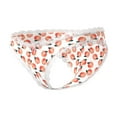 thumbnail image 4 of Magic Silk Sweet Treats Crotchless Boy Short with Lube Peach Queen Size, 4 of 5