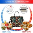 thumbnail image 4 of Pioneer Flower Floral Print Pattern Womens Lunch Box for Work,Insulated Large Lunch Bag,Leakproof Adult Lunch Bag for Work,Beach,Travel,Picnic,Camping, 4 of 6