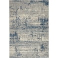 thumbnail image 2 of Nourison Rustic Textures Abstract Ivory/Blue 5'3" x 7'3" Area Rug, (5x7), 2 of 8