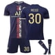 thumbnail image 2 of Azul Messi 3022-23 Adultos Niños Entrenamiento de fútbol Camiseta de fútbol Conjunto de camiseta de fútbol esquí esquí Gafas de esquí, 2 of 3