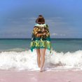 thumbnail image 2 of Escalofríos Toalla de playa de secado rápido con diseño temático, regalo para mujeres y niñas, ideal para cumpleaños, fans, amantes de la música, uso en la playa o al aire libre, 78 × 160 cm, 2 of 6