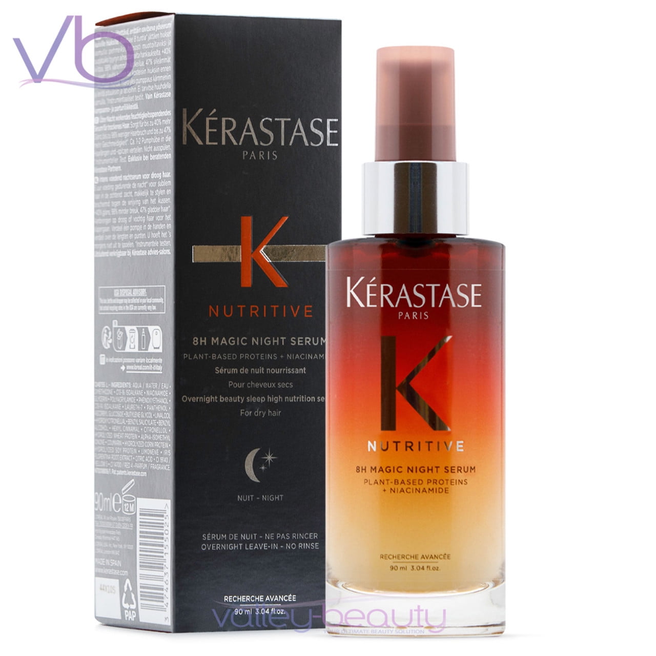 トリートメント KERASTASE Nutritive 8H Magic Night Serum Nutritive 8H Magic Night Serum Hydrating Treatment for Dry