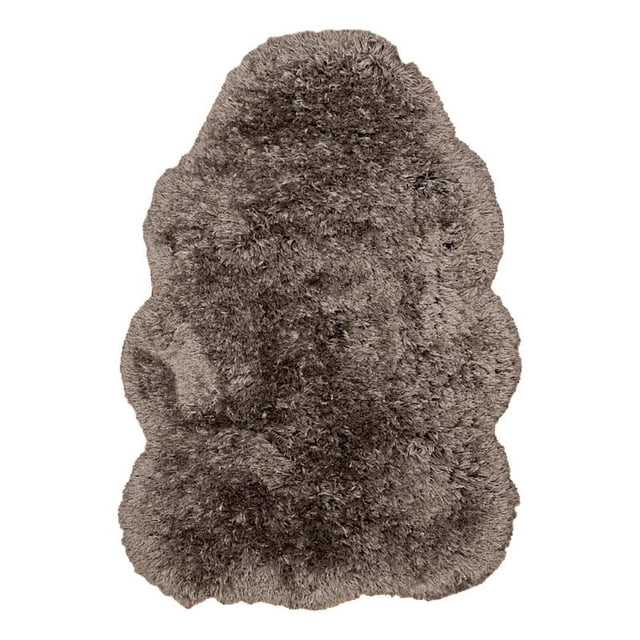 FAUX LAMB SKIN GREY - FRENCH