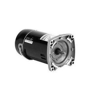 Square Flange Full Rate Motor - U.S. Motors EB983 Emerson 56Y Square Flange 2-Speed 1.5/0.25HP Full Rated Pool and Spa Motor