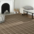 thumbnail image 7 of Better Homes & Gardens Brown Plaid Wool Indoor Area Rug, 7'10"x9'10", 7 of 7
