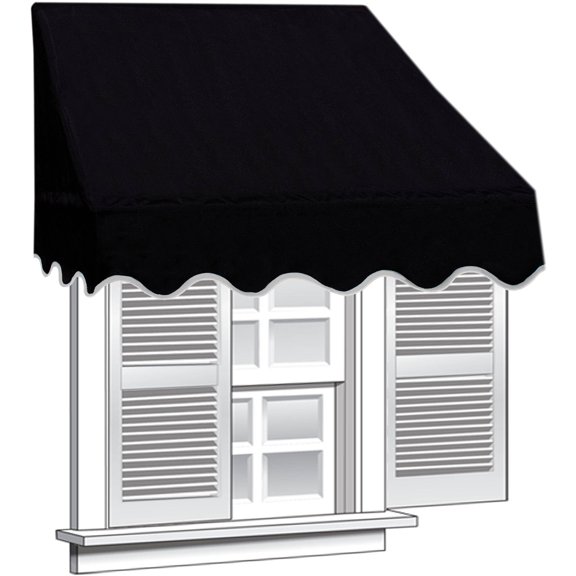 ALEKO 6' x 2' Window Awning Door Canopy, Multiple Colors