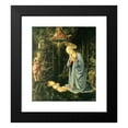 thumbnail image 2 of Filippo Lippi 15x16 Black Modern Framed Museum Art Print Titled - The Adoration in the Forest (1459), 2 of 5