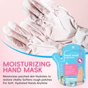 Mooyam Moisturizing Hand Mask with Avocado, Hydrating Hand Masks for Dry Cracked Hands, Dry Skin Moisturizer for Soft and Smooth Touch Hands - Men Women - 5 Pairs