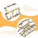 thumbnail image 3 of 1 set 2pcs mujer clips de pelo creativo leopardo imprime clips de garra (leopardo), 3 of 6