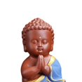 thumbnail image 3 of Pequeña estatua de Buda Bonito adorno de estatua de Buda, pequeña figura budista, decoración coleccionable Fanmusic Pequeña estatua de Buda, 3 of 7