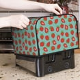 thumbnail image 7 of Yiaed Hand Drawn Strawberry Print 4 Slice Toaster Dust Cover Bread Machine Oven Dustproof Cover Kitchen Bakeware Protector Dustproof Fingerprint Protection, 7 of 7