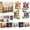 #A, variant on Fairy Patchwork DIY Collection, Fun Flower Fairy Patchwork Sewing Kit, Make 4pcs Winged Elf Cloth Dolls, Complete Fabric Supplies DIY Craft Set for Beginner Crafters, Home Handmade Gift