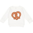 thumbnail image 2 of Inktastic Heart-shaped Pretzel Toddler Sweatshirt, 2 of 4