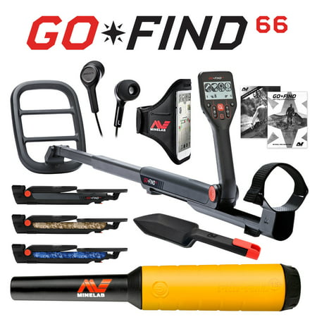 Minelab GO-FIND 66 Metal Detector with PRO-FIND 15 Pinpointer & (Best Places To Go Metal Detecting In Florida)