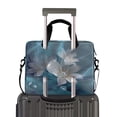 thumbnail image 2 of 16" Laptop Briefcase for Work Travel Laptop Shoulder Bag Carrying Handbag Laptop Case Abstract Art Flower, 2 of 8