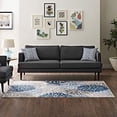 thumbnail image 3 of Modway Calithea Vintage Classic Abstract Floral 5x8 Area Rug In Blue, Brown and Beige, 3 of 6
