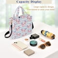 thumbnail image 4 of Wobogo Adorable Axolotls Corduroy Tote Bag for Women Travel Crossbody Bag Purse Women Shoulder Bags Work Handbags Daily Commuter Bag 13.7×12.2inch, 4 of 8