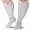 Gray, variant on BLU HORN Knee High Compression Socks 15-20 mmHg - Everyday Use Improves Blood Circulation, Relieves Pain & Swelling (L/XL, Black (1-Pair))