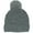 Gray, variant on Women Pom Pom Beanies Hat, Winter Hats for Women Cold Weather Warm Knit.