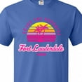 thumbnail image 4 of Inktastic Summer Enjoy the Sunshine Fort Lauderdale Florida in Pink T-Shirt, 4 of 5
