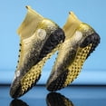 thumbnail image 3 of Botas de fútbol para hombre, botas de fútbol para niños, botines de fútbol profesionales para mujer, calzado antideslizante para fútbol TF/FG, calzado de fútbol para exteriores, 3 of 4