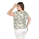 thumbnail image 3 of Blusa estampada Roman Fashion Estampado verde Talla 36, 3 of 7