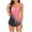 Pink, variant on VerPetridure Tankini Swimsuits for Women Tummy Control Two Piece Bathing Suits Floral Print Tank Top with Boyshorts Modest Sports Swimming Suits
