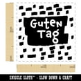 thumbnail image 2 of Guten Tag Hello German Doodle Self-Inking Rubber Stamp Ink Stamper - Purple Ink - Small 1 Inch, 2 of 7