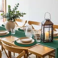thumbnail image 6 of Pure Olive Green Round 13 Inch Placemats Set of 2, Simple Solid Color HeatResistant Non Slip Place Mats for Dining Table, Wipeable Braided Kitchen Table Mats for Housewarming, 6 of 9