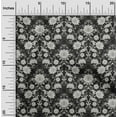 thumbnail image 2 of oneOone Polyester Spandex Black Fabric Floral Fabric For Sewing Printed Craft Fabric By The Yard 56 Inch Wide, 2 of 4