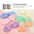thumbnail image 3 of PBPBOX 50Pcs Chinese Knots Frog Buttons Sewing Fasteners Assorted Color Clothing Decoration For All Ages, 3 of 6