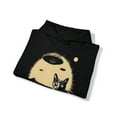 thumbnail image 5 of Cat with UFO Hoodie Unisex Heavy Blend Hooded Sweatshirt, 5 of 9
