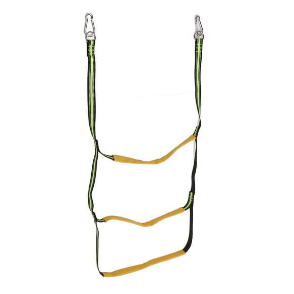 Inflatable Boat Ladder, Marine Rope Ladder 3 Steps Luminous Slip Resistance Portable Foldable Professional For Canoeing For Swimming Pool For Kayak For Home