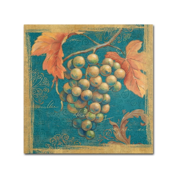 Trademark Fine Art "Lovely Fruits IV" Canvas Art by Daphne Brissonnet