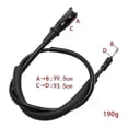 thumbnail image 3 of Clutch Cable Control Line fits For KTM Duke 250 390 - RC250 RC390 2014- Ref OEM 90802090000, 3 of 5