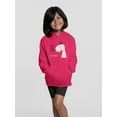 thumbnail image 2 of Today I Be Dinosaur Pink Dino Hoodie Juniors -Image by Shutterstock,  x-Large, 2 of 4