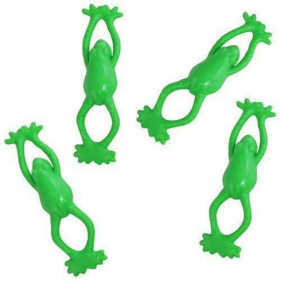 Stretchy Flying Frogs - 12 Pack