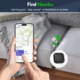 thumbnail image 3 of GJX [2 Pack] Key Finder Works with Apple Find My (Ios Only), Bluetooth Tracker Tag for Keys, Luggage, Backpack and Pets, Ip67 Waterproof Tracker Tag, 3 of 8