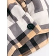 thumbnail image 4 of Innerwin Tops Long Sleeve Mens Blouse Party Button Down Slim Fit Shirts Khaki L, 4 of 8