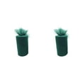 thumbnail image 2 of fastboy Rouleau de Tulle Polyester Disponible Grand Gamme d'Utilisations pour Mariages DIY Essentiels de Mariage Vert malachite 2Ensemble, 2 of 6