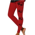 thumbnail image 3 of CLOISE Yoga Leggings Plus Size for Women Full Length Tights Stretchy Skinny Pants Print Seamless High Waist Workout Bottoms, 3 of 3